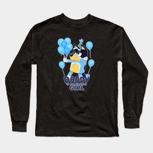 Bluey and Bingo daddy girl Long Sleeve T-Shirt